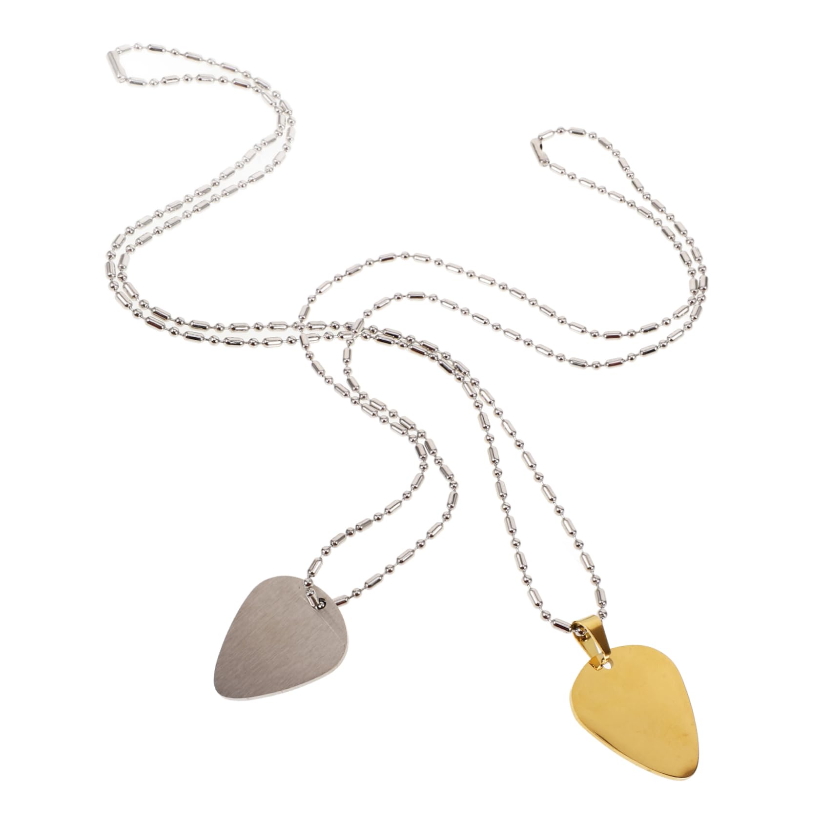 Amazon | ERINGOGO 2個ギターピック型ペンダントネックレス 製